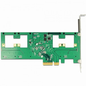 RAID mSATA PCIe 4x Delock 4x mSATA, Raid, HP/LP