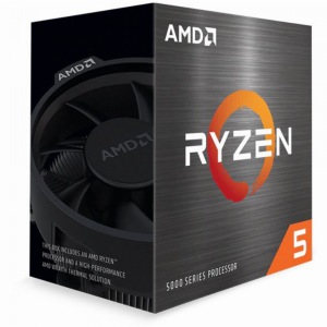 AMD AM4 Ryzen 5 6 Box 5600X 3,7GHz MAX Boost 4,6GHz 6xCore 35MB 65W with Wraith ...