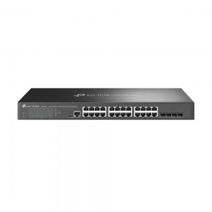 24+4P TP-LINK SG3428 M RM 4xSFP kompatibel mit Omada