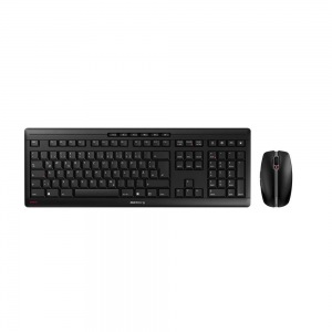 Cherry Tastatur und Maus Set STREAM Desktop RF Wireless black QWERTZ DE