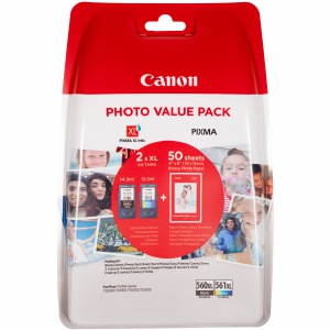 TIN Canon PG-560XL/CL-561XL Photo Value Pack - 2er-Pack (BK/C/M/Y)