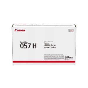 Ton Canon Toner 057H schwarz bis zu 10.000 Seiten ISO/IEC 19798