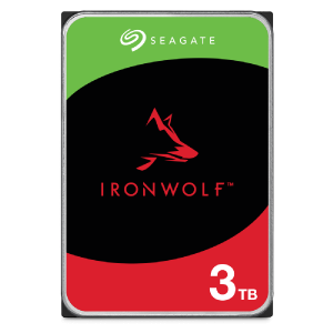 Seagate IronWolf ST3000VN006 Interne Festplatte 3.5 Zoll 3000 GB Serial ATA III