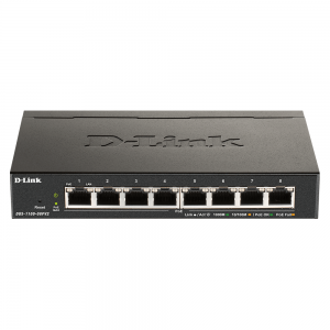 8P D-Link DGS-1100-08PV2 - Managed - L2/L3 - Gigabit Ethernet (10/100/1000) - Vo...