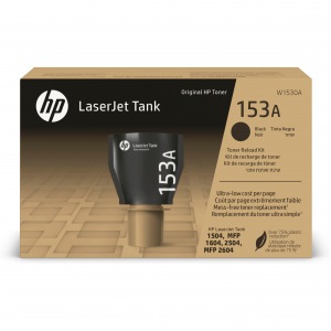 TON HP Toner-Nachfüllkit 153A W1530A Schwarz bis zu 2.500 Seiten gemäß ISO/IE...