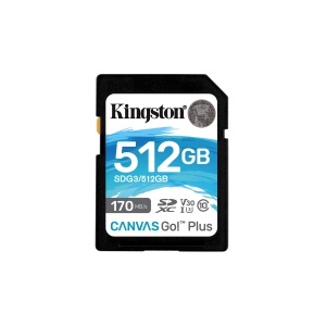 CARD 512GB Kingston Canvas Go! Plus SDXC 170MB/s