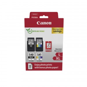 Canon Tinte PG-540L/CL-541XL 5224B012 2er Pack (BK/Color) inkl. Fotopapier