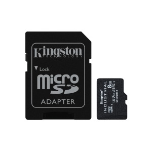 CARD 8GB Kingston Industrial MicroHC 100MB/s +Adapter