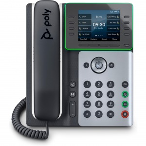 Poly Edge E300 IP Telefon und PoE-fähig