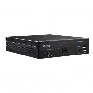 Barebone ShuttleBarebone XPC slim DH610 Black