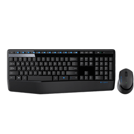 Logitech Desktop MK345 Wireless Comfort [US/EU] black