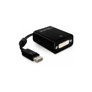 DELOCK Adapter DP-St > DVI24+5-Bu 22.5cm black