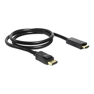 DisplayPort 1.2 > HDMI (ST-ST) 2m Adapterkabel 4K Schwarz