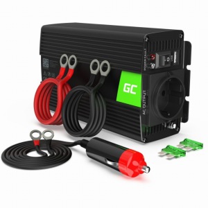Green Cell KFZ Spannungswandler Power Inverter 12V > 230V 300W