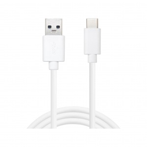 Sandberg USB-C > USB 3.0 (ST-ST) 1m Adapterkabel Weiß