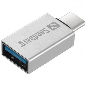 Sandberg 136-24 USB-C > USB 3.0 (ST-BU) Adapter Silver