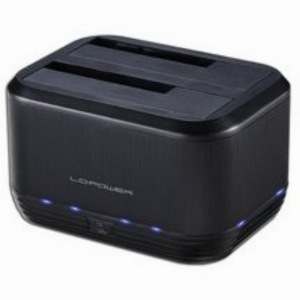 Dockingstation 2x HDD USB3 LC-Power