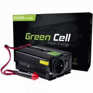 Green Cell KFZ Spannungswandler Power Inverter 12V > 230V 150/300W Black