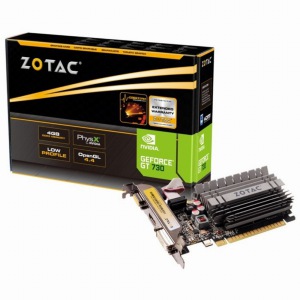 GT730 4GB Zotac passiv LP DDR3