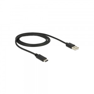 KAB USB 2.0 A - C (ST-ST) 1m DeLOCK Black