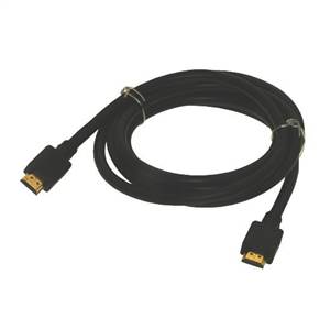 HDMI (ST-ST) 5m 3D Ethernet 4K vergoldet Black