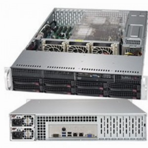 Barebone Server 2 U Dual 3647; 8 Hot-swap 3.5"; 1000W Redundant Titanium; S...