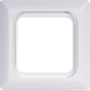 OPUS-KANTO Rahmen, 1-f., aw Kunststoff alpinweiß