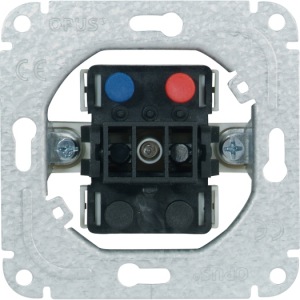 Taster: Schließer 1-p, 10/16A 250V, 50Hz, Steckklemmen