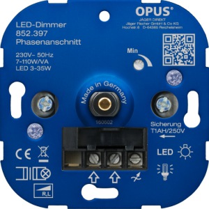 Dreh-ESL u. LED-Dimmer 250 V