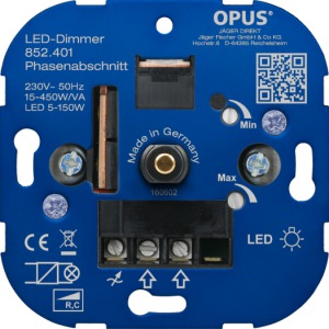 LED-Dimmer, 5-150W, UP Phas.abschn.R, C, 15-450W
