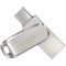 STICK 256GB USB 3.1 SanDisk Ultra Dual Drive Luxe Type-C silver