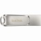 STICK 256GB USB 3.1 SanDisk Ultra Dual Drive Luxe Type-C silver