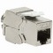 LogiLink Keystone CAT6a RJ45 Buchse STP AWG 22-26 360° Werkzeuglos